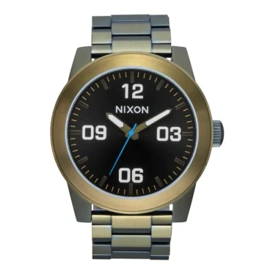 Abbildung von Nixon Unisex Analog Japanisches Quarzwerk Uhr mit Edelstahl Armband A346 5092 00
