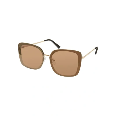 Abbildung von Urban Classics December Sonnenbrille goldcoloured, Größe: One Size, Gold coloured
