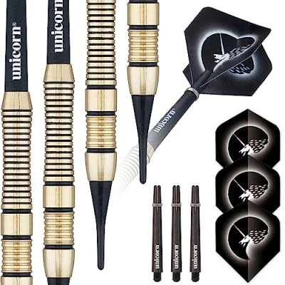 Abbildung von ‎Unicorn Core Plus, Stil 1, Messing, weiche Spitze, goldfarben/schwarz, 16G