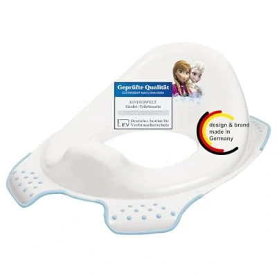 Abbildung von KiNDERWELT Töpfchen Premium Kinder Toilettensitz Disney Frozen weiß für stabiler, Anti Rutsch Funktion
