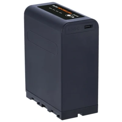 Abbildung von Rollei Akku NP F980 Plus Leistungsstarker Ersatzakku für Videokameras und mehr, langlebige Energiequelle, hohe Kapazität, zuverlässige Leistung, Lithium Ionen