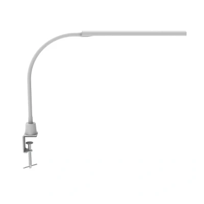 Abbildung von Maul LED Tischleuchte MAULpirro Dimmbare Klemmleuchte für Schreibtisch Moderne Schreibtischlampe mit 4 Stufen Dimmer 3000K Farbtemperatur Weiß