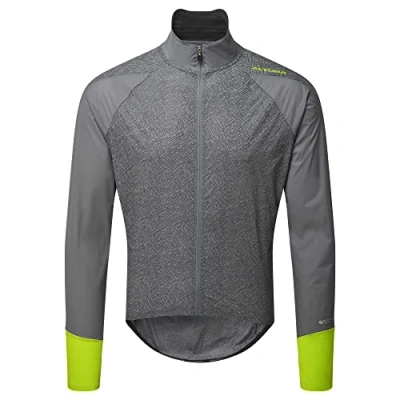 Abbildung von Altura Herren Icon Rocket Winddicht Wasserabweisend Packable Fahrradjacke Anthrazit Größe XXL