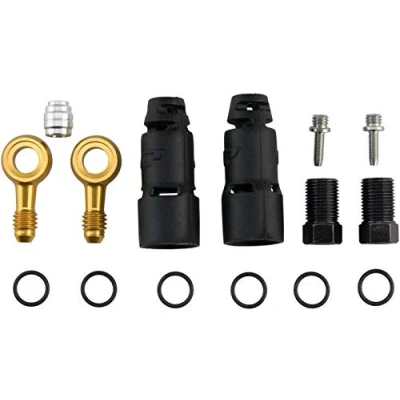 Abbildung von Jagwire Pro Schnellverschlusssystem adapter avid Xx Banjo Anschluss Satz Unisex Erwachsene, schwarz
