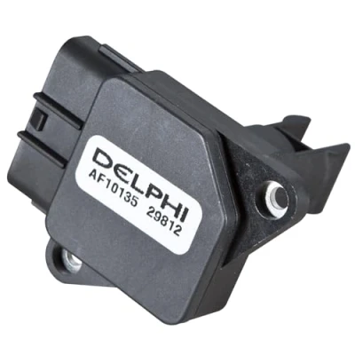Abbildung von DELPHI AF10135 12B1 Luftmassenmesser VOLVO: S60 I, V70 2, V50, TOYOTA: Avensis II Kombi, Corolla Verso, Yaris I Schrägheck, MAZDA: 323 F 6, 5