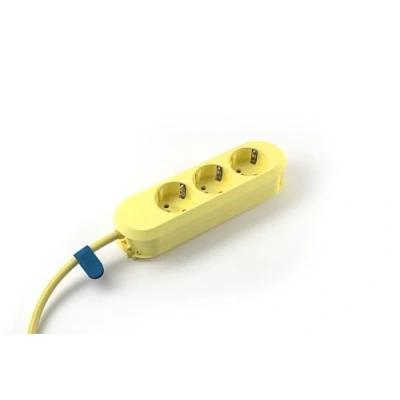 Abbildung von Bachmann SMART Steckdosenleiste 3x CEE7/3 (Kabellänge 1.5 m), mit Schutzkontakt Winkelstecker