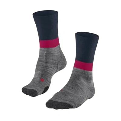 Abbildung von FALKE Damen Wandersocken TK2 Explore W SO Wolle Funktionsmaterial antiblasen dick 1 Paar, Blau (Navy 6113), 35 36