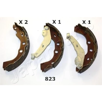 Abbildung von JAPANPARTS GF 823AF Bremsbacken Hinterachse 200mm SUBARU: JUSTY 2, SUZUKI: SWIFT 2 Schragheck, Stufenheck