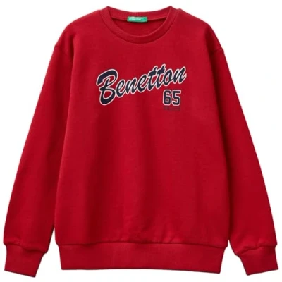 Abbildung von United Colors of Benetton Kinder und Jugendliche Maglia G/C M/L 3j68c10jm Kapuzenpullover, rot, 150 cm