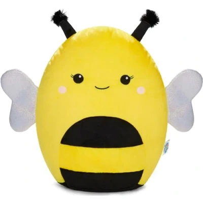 Abbildung von SQUISHBRUBIES Kuscheltier Bonnie die Biene 35 cm Stofftier Superweich (1 St., Schwarz und Gelb), Plüschtier zum Kuscheln, Verschenken Sammeln