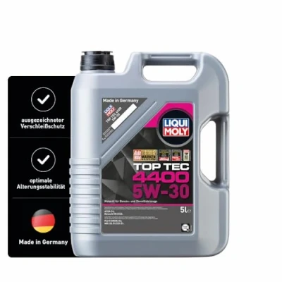 Abbildung von Liqui Moly Top Tec 4400 5W 30 5l Motoröl 2322 RENAULT: GRAND SCENIC 3, TRAFIC 2 Bus, MERCEDES BENZ: Sprinter 3.5 T Kastenwagen