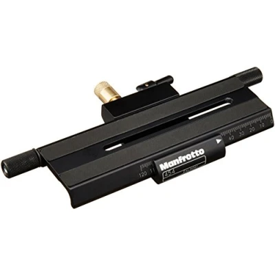 Abbildung von Manfrotto 454 Einstellschlitten (extrudiertes Aluminium, mit Rendelschraube)