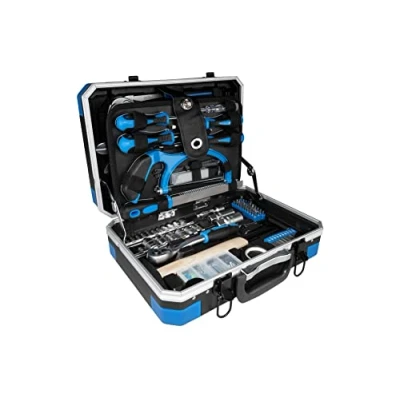Abbildung von Güde Werkzeugkoffer »GWZK 241« (Komplett Set, 241 St), tlg., aus Chrom Vanadium, Carbon Stahl