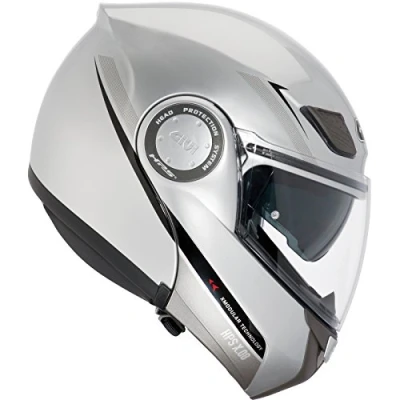 Abbildung von Givi HPS HX08 X Modular Klapphelm, Silber, S
