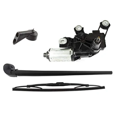 Abbildung von Wischermotor Heck Scheibenwischer Arm Spritzdüse für A3 8P A4 8E B6 B7 B8