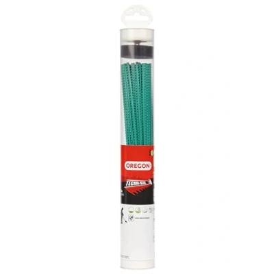Abbildung von Oregon 539176 Gezahnter Techni Blade Mähfaden, Zuschnitte, grün, 5 mm, 26 cm, 70 Stück