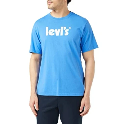 Abbildung von Levi&#039;s Herren Ss Relaxed Fit Tee T Shirt,Palace Blue,XS
