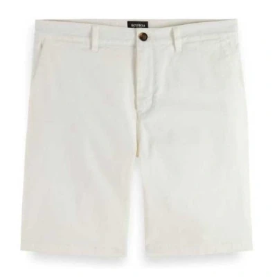 Abbildung von Scotch &amp; Soda Herren Shorts Stuart Chino Short, Off White,28W