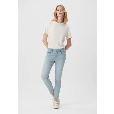 Abbildung von Mavi Super Adriana Jeans Skinny Fit, Damen, Größe: 27x30, It blue str