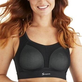 Abbildung von Swegmark BH Stability CoolMax Moulded Cup Sports Bra Schwarz E 80 Damen