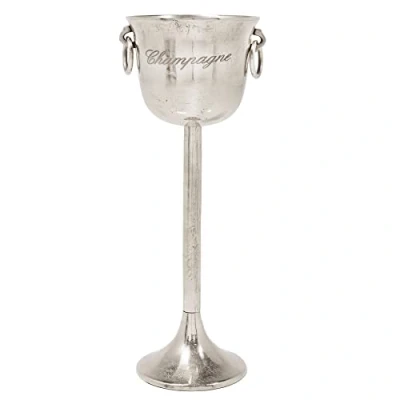 Abbildung von riess ambiente Sektkühler CHAMPAGNE 80cm antik silber, Küche · Metall für Flaschen (Wein &amp; Champagner)