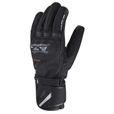 Abbildung von LS2 70100W0112XL Motorradhandschuhe Snow, Herren, Schwarz, XL