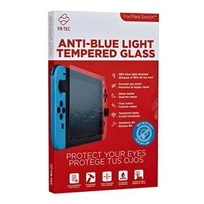 Abbildung von FRTEC Vetro temperato Filtro Anti Luce Blu Compatibile con Nintendo Switch