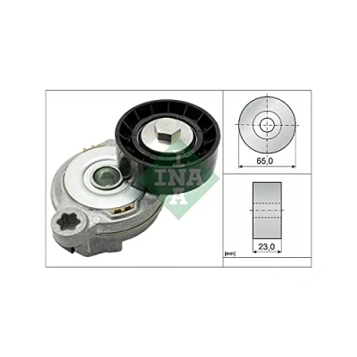 Abbildung von INA 534 0605 10 Spannarm, Keilrippenriemen VOLVO: V70 3, V60 I, XC60 I