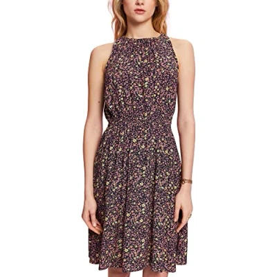 Abbildung von ESPRIT Damen 043CC1E305 Kleid, 403/NAVY 4, XXS