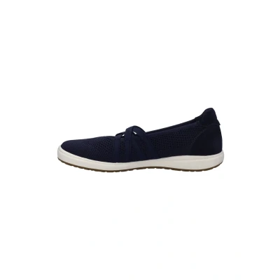 Abbildung von Josef Seibel Caren 67 Riemchenballerina, Slipper, Sneaker, Schlupfschuh mit Metallic Einsatz an der Ferse