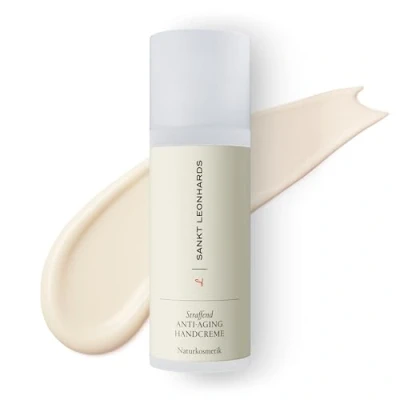 Abbildung von SANKT LEONHARDS Straffende Anti Aging Handcreme 50ml hilft bei rissigen Händen &amp; Pigmentflecken verbessert die Hautelastizität mit Bio Molke Black BeeOme NCS zertifizierte Naturkosmetik