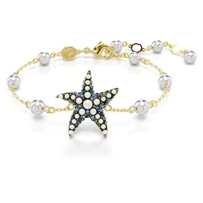 Abbildung von Swarovski Idyllia Starfish MUL GOS Armband, Damen, Größe: Medium, Multi colored