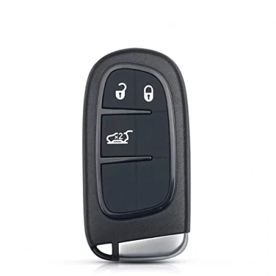 Abbildung von 3 Tasten Fernbedienung Autoschlüssel Shell Case Cover Fob Ersatz Zubehör für RAM 1500 2500 3500 Jeep Cherokee Dodge Durango