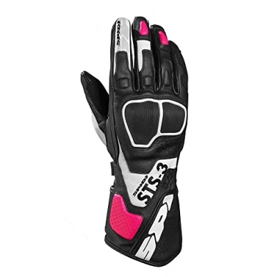 Abbildung von SPIDI STS 3 Damen Motorrad Handschuhe (Black/Pink,S)