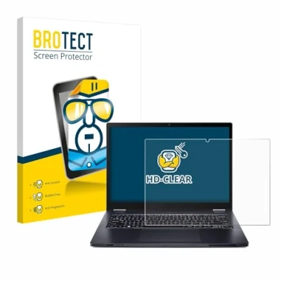 Abbildung von BROTECT Schutzfolie für Acer TravelMate Spin P4 14&quot; 16:10 Displayschutz Folie Ultra Klar