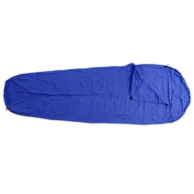 Abbildung von Basic Nature Baumwollinlett, Mumienform Inlett, Blau, One Size