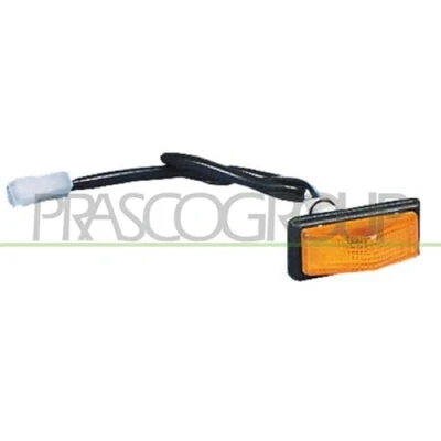 Abbildung von PRASCO FT1274039 Blinker gelb, orange vorne links, rechts, seitlicher Einbau mit Lampenträger FIAT: Uno Schrägheck