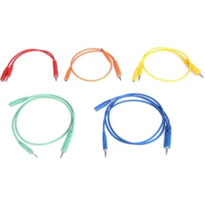 Abbildung von HOSA CMM 500Y MIX, Hopscotch Patch Cables, 5 pcs., various lengths