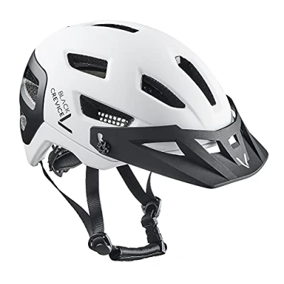 Abbildung von Black Crevice MTB Fahrradhelm, White/Black, M/L (58 61cm)…