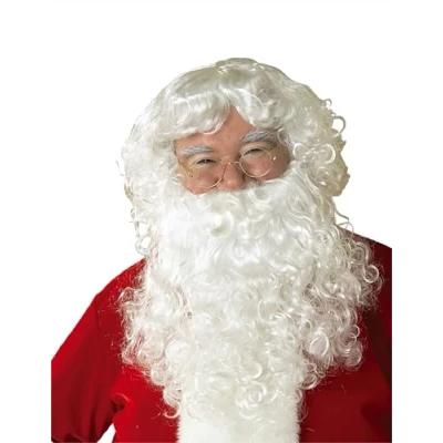 Abbildung von Rubies Perücke und Bart mit Schnurrbart, Weihnachtsmann