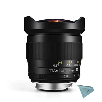 Abbildung von TTArtisan 11mm F2.8 Full Fame Ultra Wide Fisheye Camera Lens Manual Focus for Nikon Z Mount