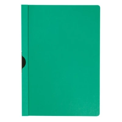 Abbildung von Q Connect KF00464 Diverse Mappen Klemmmappe A4 transparent grün