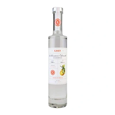 Abbildung von LAUX Williams Christ Birnenbrand Premium Spirituose, Birnen Schnaps Fruchtige, Samte Noten &amp; Süßes Aroma Hochwertige Zutaten 40% Vol. 0,35 L