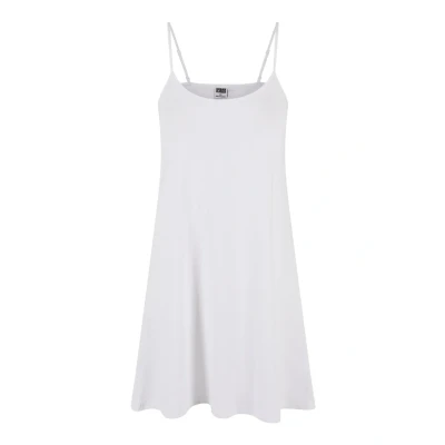 Abbildung von Urban Classics Stretch Hanger Jerseykleid, Damen, Größe: 4XL, White