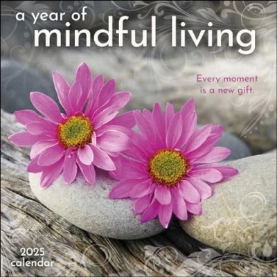 Abbildung von a Year of Mindful Living 2025 Wall Calendar: Every Moment Is New Gift