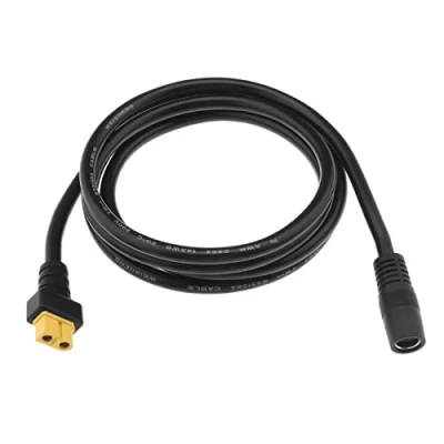Abbildung von EMSea 8mm auf XT60 Stromkabel 14AWG DC Buchse Adapterkabel für Solarpanel Tragbares Kraftwerk Solargenerator 1.5M/4.9Ft