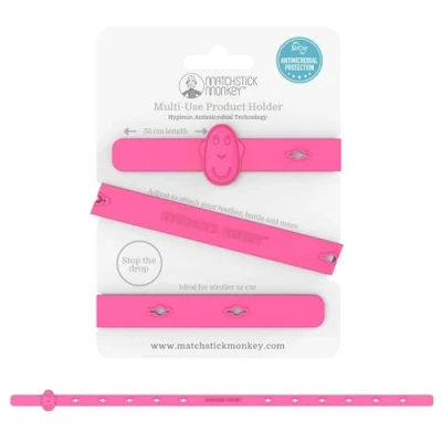 Abbildung von Matchstick Monkey Multi Produkt Halteband zur Befestigung an Kinderwagen, Autositz oder Hochstuhl 1 St