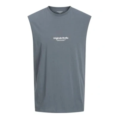 Abbildung von Jack &amp; Jones Jorvesterbro Sleeveless Top, Herren, Größe: Large, Stormy weather