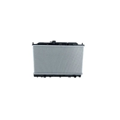 Abbildung von NRF 53286 Kühler, Motorkühlung Aluminium 568 327 16 Kühlrippen gelötet HONDA: CIVIC 4 Hatchback, CRX 2, Stufenheck
