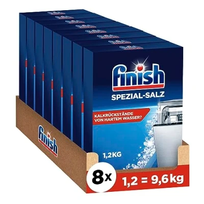 Abbildung von 8x Finish Spezial Salz Spülmaschinensalz 1,2 kg